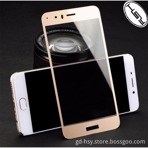 HUYSHE 9h Hardness 2.5d Curved Anti-shock Anti Impact full body Tempered Glass Screen Protector For huawei honor v8